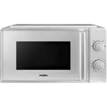 Stříbrná volně stojící mikrovlnná trouba MORA MT122S