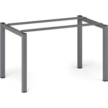 Stolová podnož Stolová podnož SQUARE, 1200 x 600 x 725 mm, černá