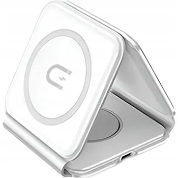 Indukční nabíječka 3v1 Dudao A11N 15W - bílá