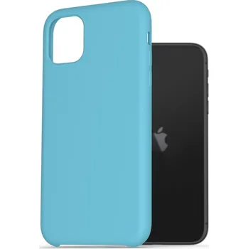 Pouzdro na mobilní telefon AlzaGuard Premium Liquid Silicone Case pro iPhone 11 modré