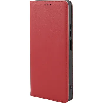 Pouzdro na mobilní telefon AlzaGuard Book Flip Case pro Xiaomi Redmi 14C / POCO C75 červené