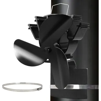 Domácí ventilátor VODA Krbový ventilátor 23 x 19 x 514