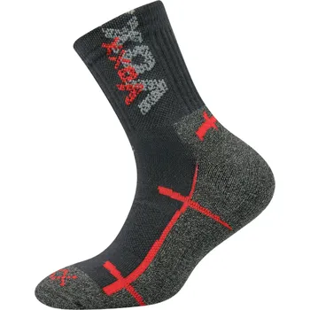 DĚTSKÉ PONOŽKY TEPLEJŠÍ Fuski Boma Voxx Wallík tm.šedá