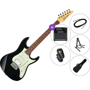 Ibanez AZES40-BK SET 2 Black Elektrická kytara