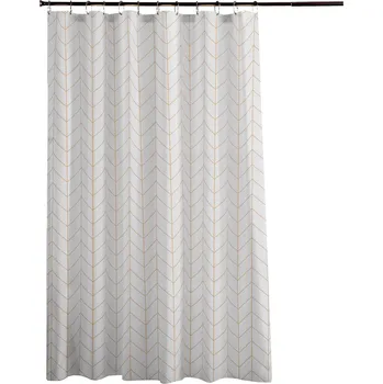 DuraHome Závěs koupelnový 180 × 200 cm Peva - HW1520, Gold