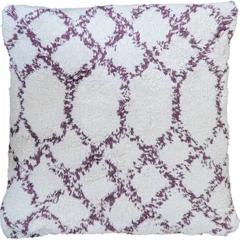 Polštář TEXTILOMANIE Dekorační polštářek Melanie 45 × 45 cm, fialový