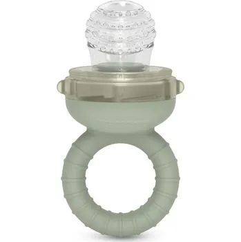 dětská jídelní sada SUAVINEX bezpečnostní krmítko na ovoce COLOUR ESSENCE zelená