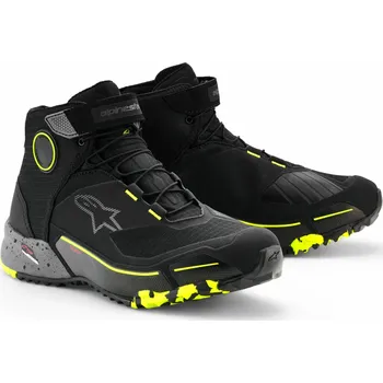 Sport boty CR-X DRYSTAR, ALPINESTARS (černá/tmavě šedá/žlutá fluo) 2026