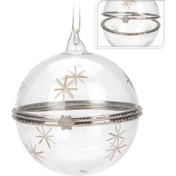 Vánoční dekorace H&L Vánoční ozdoba Surprise 8cm, otvírací