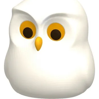 Dětské svítidlo Tesla silikonová noční lampička - Sova