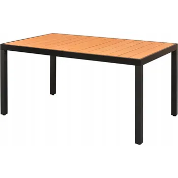 Zahradní stůl Stůl VidaXL kovový obdélníkový 64 x 90 x 74 cm