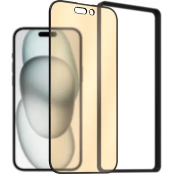 AlzaGuard 2.5D Quantum Eye Care Glass Protector pro iPhone 15 s instalačním rámečkem