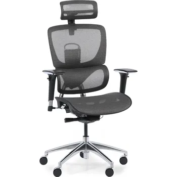 Multifunkční kancelářská židle WINSTON SA, šedá