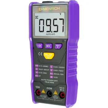Multimetr EREMNRICH Multimetr digitální Zing TC20, fialový