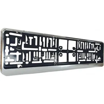 Držák SPZ PREXIM Rámeček pod SPZ chromový