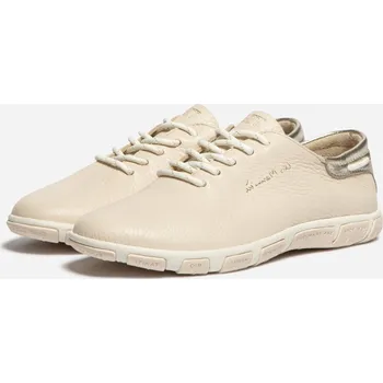 Dámské tenisky Dámské kožené tenisky Jazaru M7G53 TBS béžová Barva: champagne, Velikost: 38