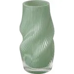 Boltze Skleněná váza VERESE, 19 cm, zelená