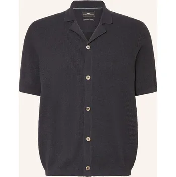 Pánská košile Fynch-Hatton Pánské Polo Tričko S Výšivkou, tmavě modrá, M