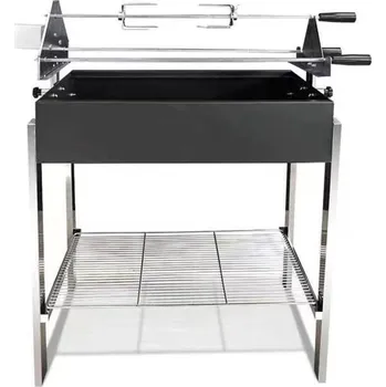 Zahradní gril UG GRILL Gril na dřevěné uhlí s rotisserií