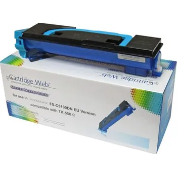 Tonerová kazeta Cartridge Web Cyan Kyocera TK550/TK552 náhradní TK-550C