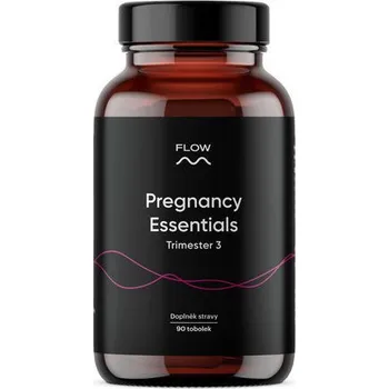 Přírodní produkt Flow Pregnancy Essentials Trimester 3, 90 tobolek
