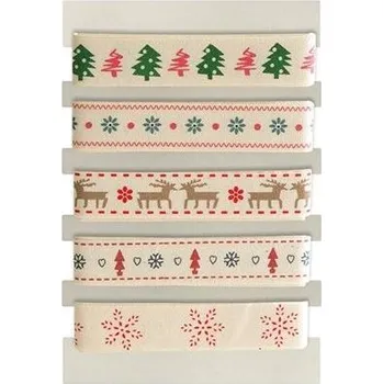 Vánoční dekorace GALERIA PAPIERU dekorační, sada č. 1, vánoční motiv, 5 ks x 1 m