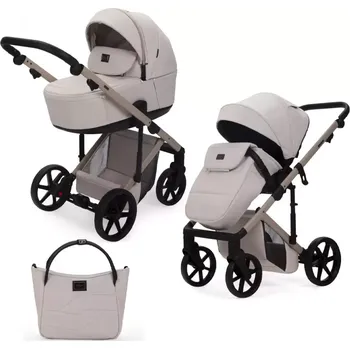 Kočárek ADAMEX Kočárek kombinovaný Dolce Natura Vanilla