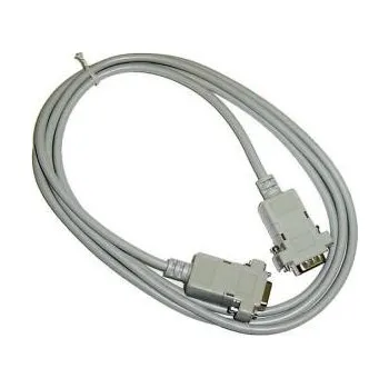 Datový kabel Logo Datový kabel prodlužovací sériový RS-232 DB9 samec - DB9 samice 2 m šedý