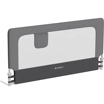 Dětská zábrana Tulano Bezpečnostní zábrana na postel 150 cm šedá