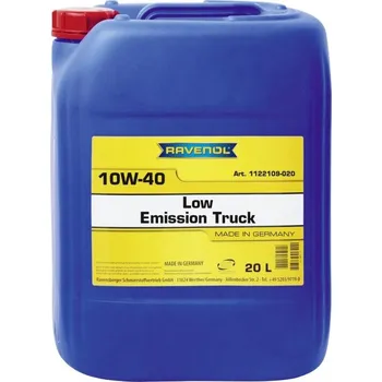 Auto-moto Motorový olej Ravenol Low Emission Truck 10W-40, 20L