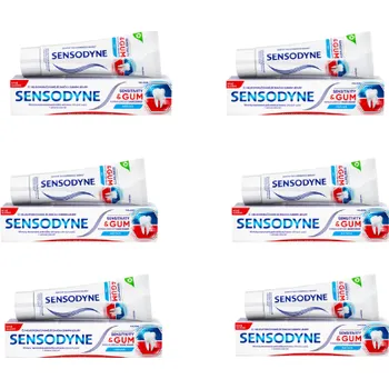 zubní pasta Sensodyne Sensitivity&Gum zubní pasta 6x75ml