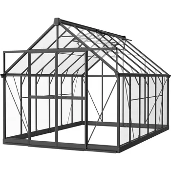 Skleník Skleník 234 x 243 x 360 cm, černý
