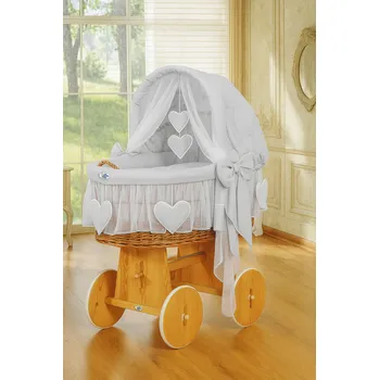 Dětsný nábytek Luxusní proutěný koš na miminko s kompletní výbavou My Sweet Baby > varianta 58962-523 2026