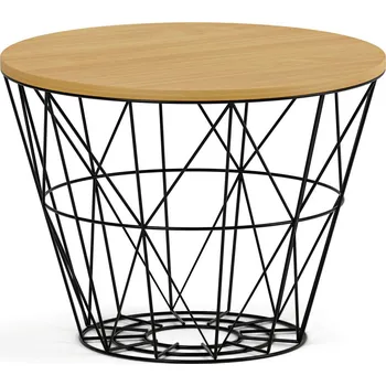 Konferenční stolek Kulatý konferenční stolek STILO, průměr 60 cm, buk