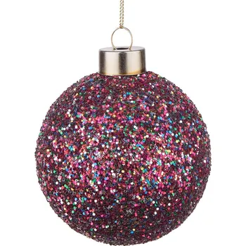 Vánoční ozdoba Butlers HANG ON Ozdoba se třpytkami 8 cm