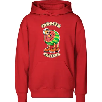 Chlapecká mikina Dětská mikina Giraffa celeste Barva: Červená, Velikost: 12