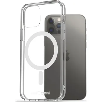 Pouzdro na mobilní telefon AlzaGuard Crystal Clear TPU Case Compatible with Magsafe pro iPhone 12 / 12 Pro