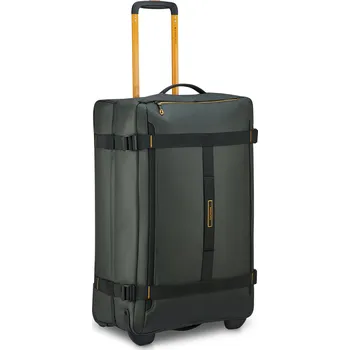 Sportovní taška Roncato Norway M na kolečkách, zelená, 68 × 40 × 28 cm