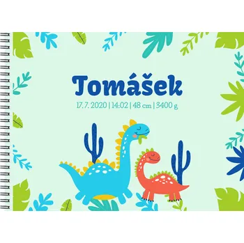 Fotoalbum Dětské fotoalbum dinosaurus