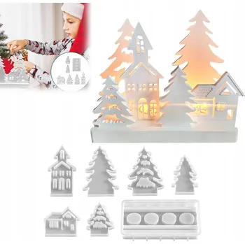 Nádoba na pečení Dom Forma silikonová Forma betonová 3D Forma hliněná Omítka Forma Pryskyřice