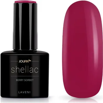 Lak na nehty Jolifin LAVENI Shellac lak na nehty bobulový sorbet 10 ml