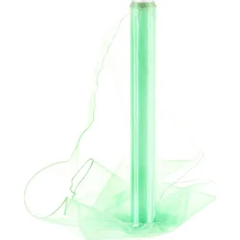 Vikpap Organza 40 cm/10y mentolová