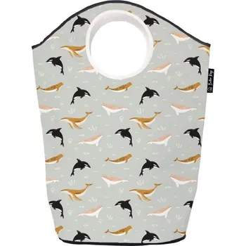 Koš na prádlo Butter Kings Koš na prádlo a hračky whales 80 l