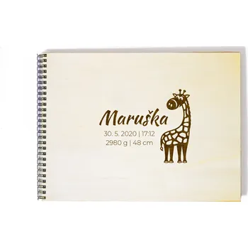 Fotoalbum Dětské fotoalbum žirafa