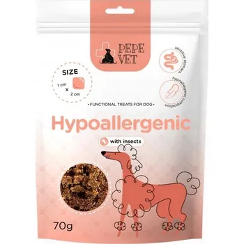 Pamlsek pro psa Pamlsek PEPE VET Hypoallergenic Insect 70 g