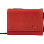 Kožená peněženka Delami Roxy, červená