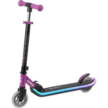 Koloběžka Cariboo Dětská dvoukolová koloběžka LEDstar Action, růžová