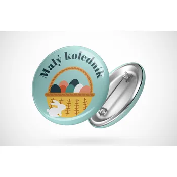 Velikonoční placka pro koledníky Průměr placky: 25 mm