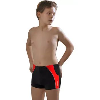 Chlapecké plavky Chlapecké plavky Sesto Senso BD 636 černá velikost 146/152