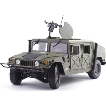 autíčko UTRADE Model auta Hummer SUV, vojenský obrněný automobil 1:18